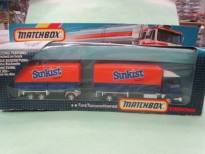 Matchbox Superkings Sunkist Ford Transcontinental K-21  Sunkist EXCw/box - Picture 1 of 5