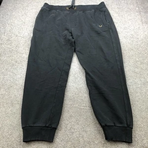 True Religion Jogginghose Herren 2XL schwarz Kordelzug Jogger Freizeit Sporthose - Bild 1 von 8