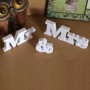 Freestanding Letter Ornament Wedding Decoration Venue Decorations Wedding - Picture 1 of 12