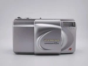  Olympus Super Zoom 105G analoge Kompaktkamera 35 mm  - Bild 1 von 7