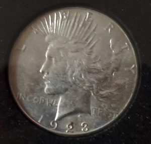 1923 S Peace Silver Dollar Beautiful Coin Great Details C7 - Picture 1 of 2