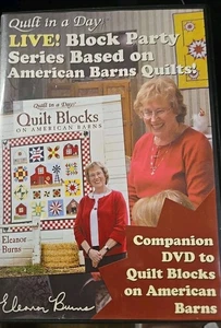 Quilt In A Day DVD di Eleanor Burns 6 DVD - Foto 1 di 8