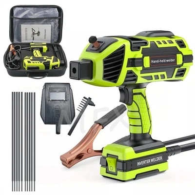 Electric Welder Hand Held Welding Machine Arc Welder Tool with 10 Welding Rods - Image 1 of 4