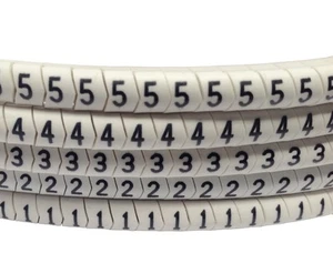 Hellermann Helagrip Cable Label Markers 2.0-5.0mm Diameter - HGDC2-5 - 1000 PC P - Picture 1 of 1