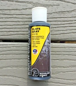 Woodland Scenics Earth Colours Slate Gray Liquid Pigment 4 oz. Bottle CS 1219 FS - Picture 1 of 4
