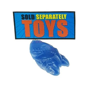 Total Justice Aquaman SHOULDER Armor spikes blue weapon accessory part DC Batman - Picture 1 of 7