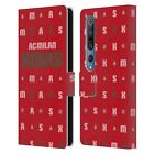 OFFICIAL AC MILAN CHRISTMAS JUMPER LEATHER BOOK WALLET CASE FOR XIAOMI PHONES