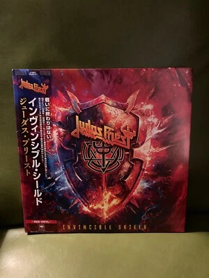 JUDAS PRIEST Invincible Shield 2024 2LP Red Vinyl JAPAN OBI ALTERNATE COVER EX! Foto 1 de 4