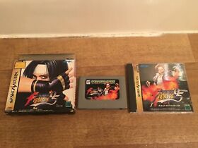 SEGA SATURN SS The King of Fighters '95 Disc ROM Japanese Fighting Video Game