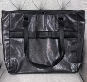 Kenneth Cole Reaction Women's Faux Leather Multi Compartment Laptop Bag Travel - Picture 1 of 14