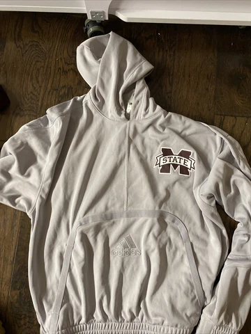 Adidas Mississippi State Basketball Men’s M Team Issued Sweatshirt Cover