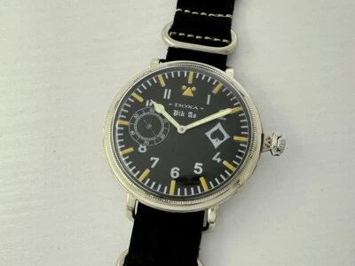 Doxa Laco Aviator Pik As Luftwaffe Pilots WWII Vintage 1939-1945 Swiss Men Watch - Image 1 of 4