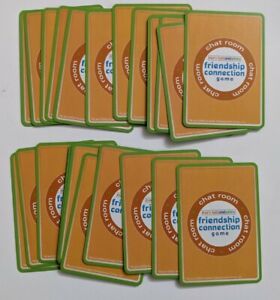 Mary Kate & Ashley Friendship Connection Board Game Pieces, 27 Chat Room Cards