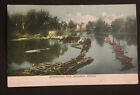 1911 Belvidere Illinois Kishwaukee Dam Posctard
