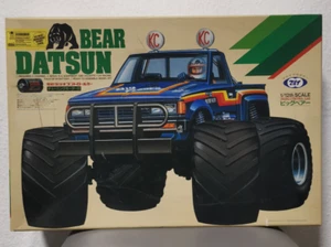 Marui Tokyo Big Bear Datsun Monster Truck Funkgesteuertes Modellauto 80er Defekt - Picture 1 of 24