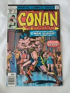 CONAN DER BARBARER #80 NM MARVEL BRONZEZEIT 1977 - Bild 1 von 2