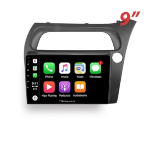 9" Inalámbrico CarPlay Android Auto Nakamichi BT Para Honda Civic 2006-2011 Escotilla SO - Imagen 1 de 2