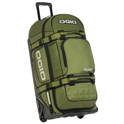Ogio RIG 9800 Green Wheeled Travel Bag - 801000.04 - Image 1 of 4