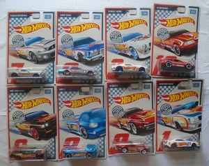 Hot Wheels Racing Circuit 1/64 Scale Diecast Cars Set 1-10 Mattel 2017 - Imagen 1 de 2