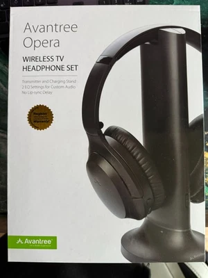 Avantree Opera Wireless TV Headphone, Kopfhörer kabellos Funkkopfhörer - Bild 1 von 3