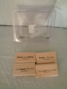 Stampin' Up! - Quick Thinking Zitate - montiert - Scrapbooking Stempel Set - Bild 1 von 3