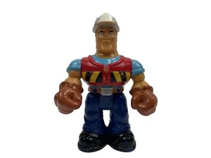 Figurine ouvrier de la construction ~ jointe ~ 2004 ~ Mattel - Photo 1/6