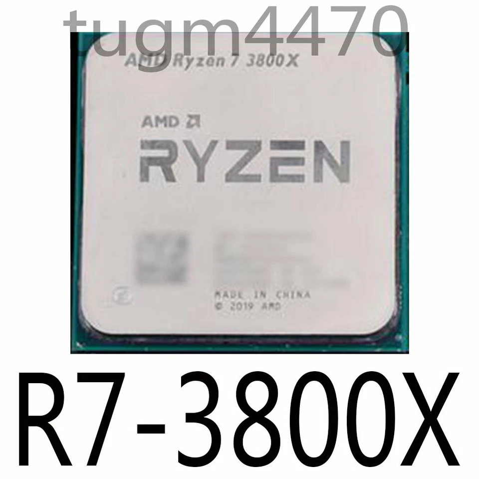 AMD Ryzen 7 3800X R7-3800X 3.9GHz 8Core 16Thr 32MB 105W AM4 CPU Processor - Image 1 of 1