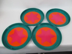 4 Lena Al Eklund Laurids Lonborg Danish Mod Denmark MCM Serving Tray Metal Star - Picture 1 of 5