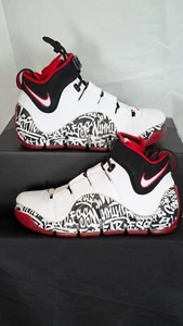 Size 7 - Nike Zoom LeBron 4 2023 Graffiti - DJ4888-100 - Picture 1 of 10