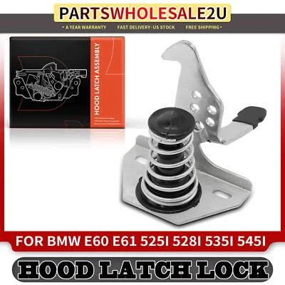 Nuevo capó de seguridad con liberación de capó delantero para BMW 525i 525xi 528i 528xi 530i Foto 1 de 4