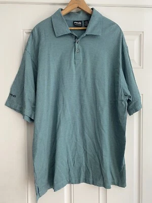 PING Golf Polo Mercerized Combed Cotton Shirt Blue Large Z20 - Image 1 of 4