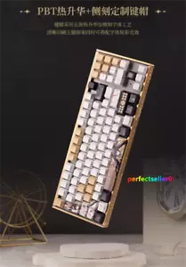 GRAY RAVEN:PUNISHING Lucia Mechanical Keyboard RGB Metal Frame 89 Keys Xmas Gift - Picture 1 of 24