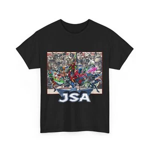JSA T-Shirt - Dr Fate, Power Girl, Alan Scott, Jade, Mr Terrific, Stargirl - DC - Picture 1 of 65