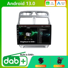 Autoradio Für Peugeot 307 2002-2013 Android 13 GPS Navi Eingebautes DAB Wifi BT