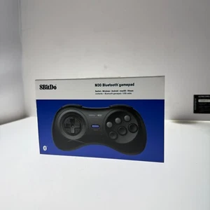 8Bitdo M30 2.4G Wireless Gamepad Controller for Sega Genesis - Black - Picture 1 of 2