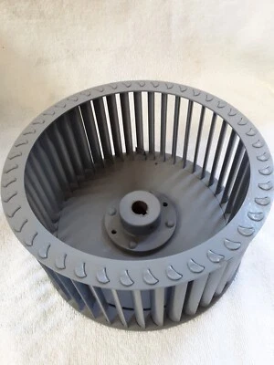 Blower Wheel Squirrel Cage Fan, 8 3/8" OD, 4.00" W, 5/8" bore, CW, Steel, #8BW