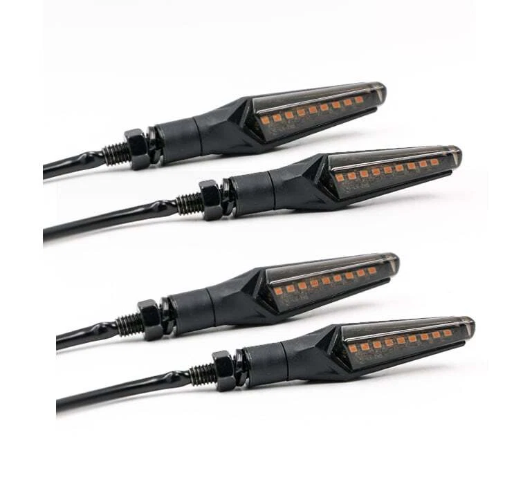 2 pares de señales de giro M10 PARA motocicleta con DC 12V Honda/Suzuki/Yamaha/KTM Foto 1 de 4