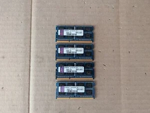 4X KINGSTON 4GB 2RX8 XMP3 1866S 16GB DDR3 9995428-140.A01G LAPTOP MEMORY RAM - Picture 1 of 3