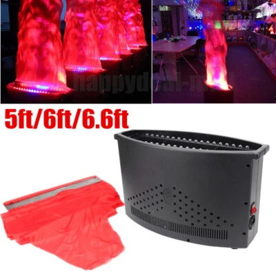 36 LED Flame Fire Light Machine Stage Atmosphere Effect Party Fake Fire Flame - Image 1 of 4