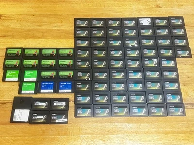 Job lot  x 79 Mixed Integral V Series SSD, WD & Adata SU630 Solid State Drives - Image 1 of 4