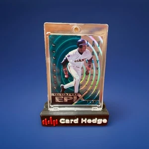 Barry Bonds 1998 Pinnacle Epix Play #E22 Emerald - Bild 1 von 2