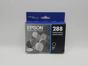 Cartucho de tinta negro Epson DURABrite Ultra 288 (T288120), ¡nuevo! - Imagen 1 de 7