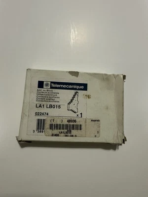 Schneider Telemcanique Add On Block LA1 LB015 - Image 1 of 3