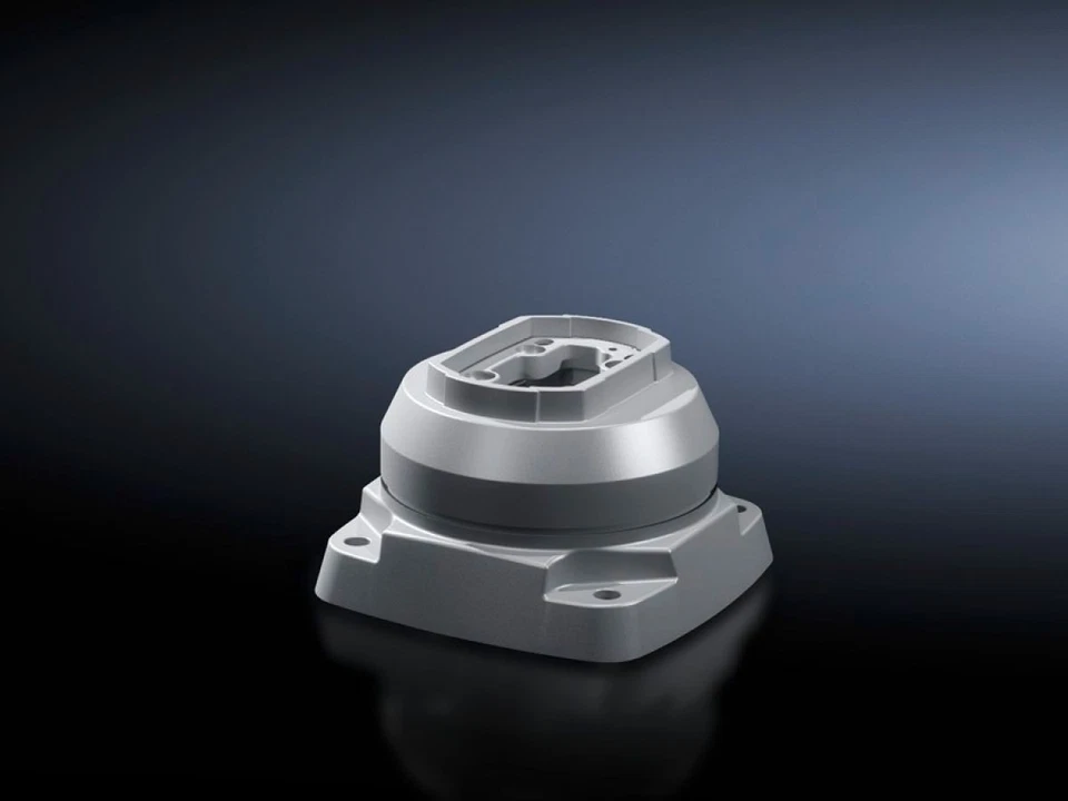 Rittal CP 6212.720 Top Mounted Swivel Joint Vertical Outlet Gray 6212720