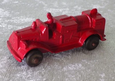 TootsieToy Hecho en EE. UU. De colección Camión de Bomberos Manguera Vagón 238 Antiguo 1:64 Diecast Metal Foto 1 de 4