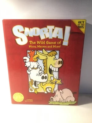 Snorta! Wild Game Of Moos Meows And More Board Game  - COMPLETE - Image 1 of 4