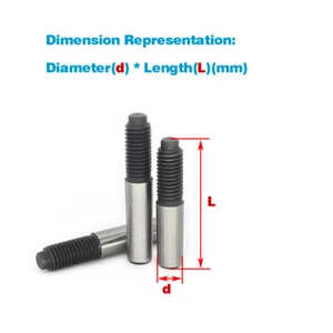 Threaded Taper Pin/High Strength 45 # Steel Taper Pin/ External Thread Taper Pin - Picture 1 of 6
