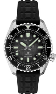 Seiko Prospex 42.6mm Gray Dial Black Silicone Band Watch SLA075 - Picture 1 of 1