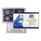2004 State Quarter Clad Proof Set emballage États-Unis comme neuf OGP COA