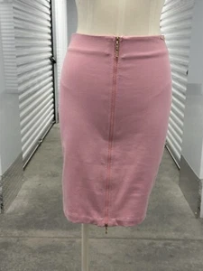 NWT St. John Sport Pencil Skirt Women's 2 Carnation Pink Stretchy 26”Waist 20” L - Picture 1 of 4
